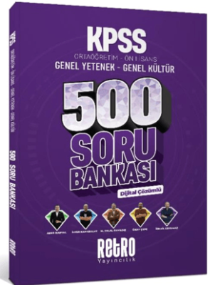 Retro Yayıncılık Ortaöğretim - Ön Lisans 500 Soru Bankası - 1