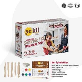 Şekil Seramik Kil Başlangıç Seti - 1