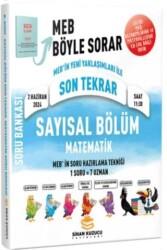 Sinan Kuzucu Yayınları 2024 LGS Son Tekrar Sayısal Bölüm Matematik Soru Bankası - 1