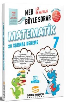 Sinan Kuzucu Yayınları 7. Sınıf Matematik 20 Sarmal Deneme - 1