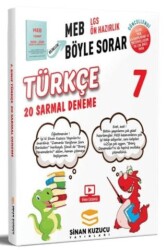 Sinan Kuzucu Yayınları 7. Sınıf Türkçe 20 Sarmal Deneme - 1