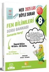 Sinan Kuzucu Yayınları 2025 8. Sınıf Fen Bilimleri Soru Bankası - 1