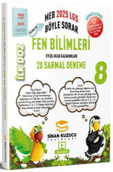 Sinan Kuzucu Yayınları 8. Sınıf İlk Doz Fen Bilimleri 20 Sarmal Deneme - 1