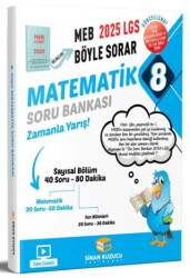 Sinan Kuzucu Yayınları 2025 8. Sınıf Matematik Soru Bankası - 1