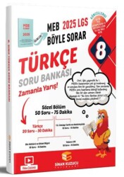 Sinan Kuzucu Yayınları 2025 8. Sınıf Türkçe Soru Bankası - 1