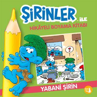 Şirinler İle Hikaye Boyama Kitabı - Yabani Şirin - 1