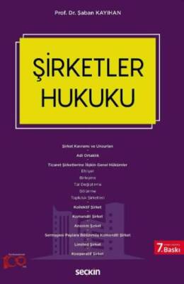 Şirketler Hukuku - 1