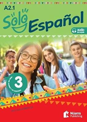 Solo Espanol 3 A2.1 Libro Del Alumnoy de Ejercicios +Audio Descargable - 1