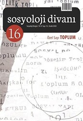 Sosyoloji Divanı Sayı: 16 Aralık 2020 Özel Sayı: Toplum - 1