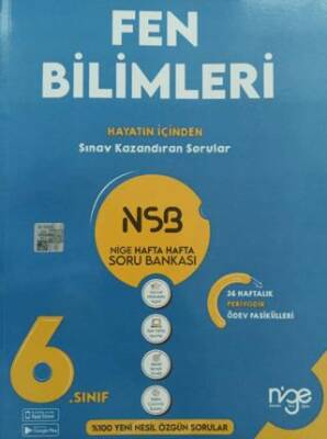 Startfen Yayınları 6. Sınıf NSB Fen Bilimleri - 1