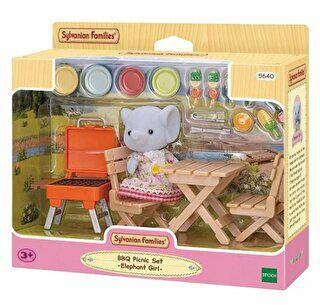 Sylvanian Families Barbekü Piknik Fil Kız 5640 - 1