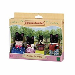 Sylvanian Families Kara Kedi Ailesi - 1