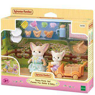 Sylvanian Families Piknik Seti Çöl Tilkisi Kız ve Bebek - 1