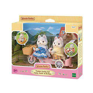 Sylvanian Families Tandem Bisiklet ve Haskiler - 1