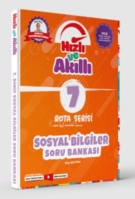 Tammat Yayıncılık Hızlı ve Akıllı 7. Sınıf Sosyal Bilgiler Rota Soru Bankası - 1