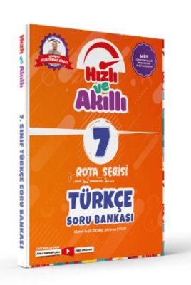 Tammat Yayıncılık Hızlı ve Akıllı 7. Sınıf Türkçe Rota Soru Bankası - 1