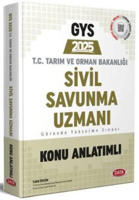 Tarım ve Orman Bakanlığı Sivil Savunma Uzmanı GYS Konu Anlatımlı - 1