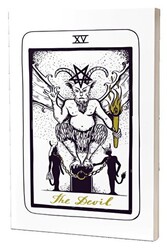 Tarot The Devil Süresiz Ajanda - 1