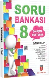 Tay Yayınları Çalışma Defterim Tüm Dersler Soru Bankası 8. Sınıf - 1