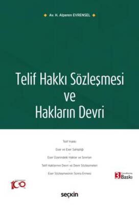 Telif Hakkı Sözleşmesi ve Hakların Devri - 1