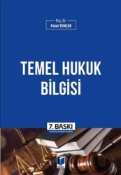 Temel Hukuk Bilgisi - 1