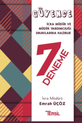 Temsil Kitap İcra Müdürlüğü ve Müdür Yardımcılığı Sınavlarına Hazırlık 7 Deneme - 1