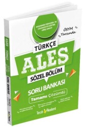 Tercih Akademi Yayınları ALES Türkçe Tamamı Çözümlü Soru Bankası - 1