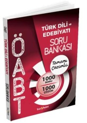 Tercih Akademi Yayınları ÖABT Türk Dili ve Edebiyatı Tamamı Çözümlü Soru Bankası - 1