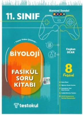 Test Okul Yayınları 11. Sınıf Biyoloji Konu Özetli Fasikül Soru Kitabı - 1