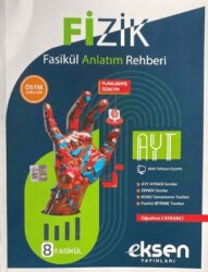 Test Okul Yayınları AYT Fizik Fasikül Anlatım Rehberi 8`li - 1