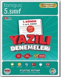 Tonguç Akademi 5. Sınıf Yazılı Denemeleri 1. Dönem 1 ve 2. Yazılı - 1