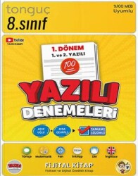 Tonguç Akademi 8. Sınıf Yazılı Denemeleri 1. Dönem 1 ve 2. Yazılı - 1