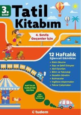 Tudem Yayınları 3. Sınıf Tatil Kitabım - 1