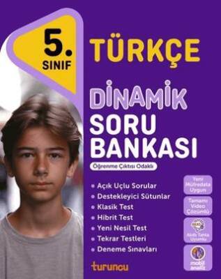 Tudem Yayınları - Bayilik 5. Sınıf Türkçe Dinamik Soru Bankası - 1