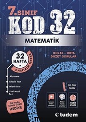 Tudem Yayınları - Bayilik 7. Sınıf Kod 32 Matematik - 1