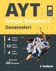 Tudem Yayınları - Bayilik AYT Sosyal Bilimler-1 Denemeleri - 1