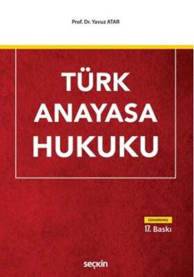 Türk Anayasa Hukuku - 1