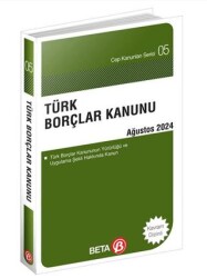 Türk Borçlar Kanunu - Ağustos 2024 - 1