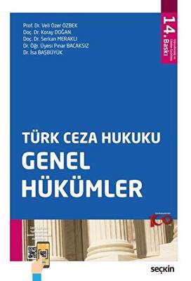 Türk Ceza Hukuku Genel Hükümler - 1