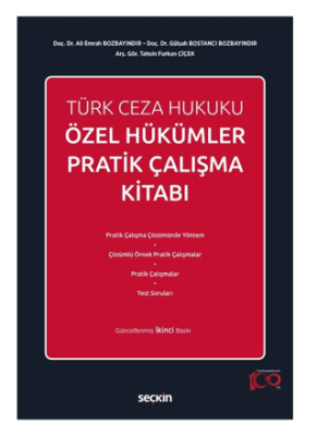 Türk Ceza Hukuku Özel Hükümler Pratik Çalışma Kitabı - 1