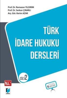 Türk İdare Hukuku Dersleri Cilt 2 - 1