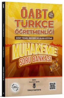 Türkçe ÖABTdeyiz Öabt Türkçe Dört Temel Beceri Ve Alan Eğitimi Muhakeme Soru Bankası Dijital Çözümlü - 1