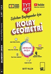 YZ Yayınları TYT AYT Sıfırdan Başlayanlar İçin Kolay Geometri - 1