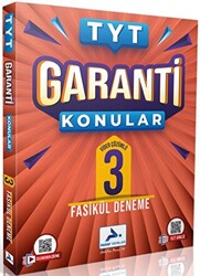 Paraf Yayınları Tyt Garanti Konular 3 Fasikül Deneme - 1