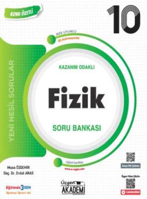 Üçgen Yayıncılık 10. Sınıf Fizik – Konunun Özü Soru Bankası - 1