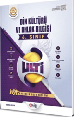 ULTİ 6. Sınıf Din Kültürü ve Ahlak Bilgisi Haftalık Ödev Föyleri - 1