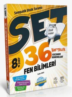 Ünlüler Karması 8. Sınıf Fen Bilimleri 36 Haftalık Kazanım Denemeleri - 1