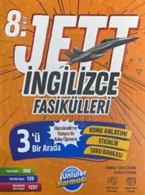 Ünlüler Karması 8. Sınıf Jett İngilizce Fasikülleri - 1