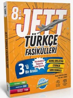 Ünlüler Karması 8. Sınıf Jett Türkçe Fasikülleri - 1