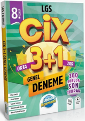 Ünlüler Karması 8. Sınıf LGS Cix 3 + 1 Genel Deneme - 1